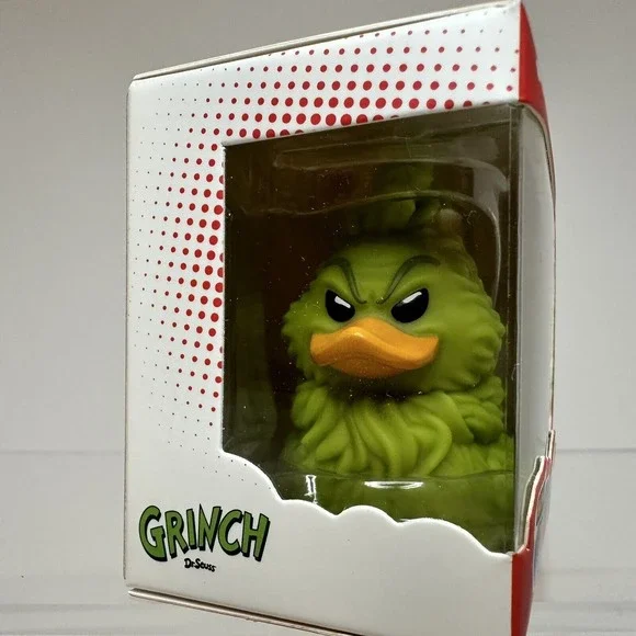 Mini Tubbz THE GRINCH Costume Rubber Duck Cosplayingducks Dr Seuss Numskull JEEP - Picture 2 of 8
